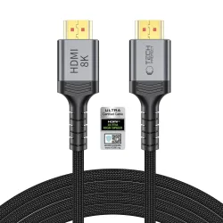 Cavo Video Tech-Protect Ultraboost 2, HDMI - HDMI, 8K, 3m, Nero