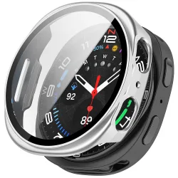 Custodia Techsuit Defense360 Pro per Samsung Galaxy Watch9 / Watch8 40mm, Argento