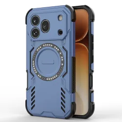 Custodia MagSafe per Honor 600 Pro, Techsuit, ArmorMag, Blu
