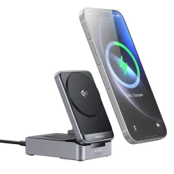 Caricabatterie Wireless McDodo CH-5192 3in1, 22.5W, 1.67A, Grigio