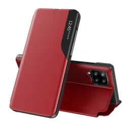 Custodia per Samsung Galaxy A12 Nacho A127 / A12 A125, Techsuit, eFold, Rossa