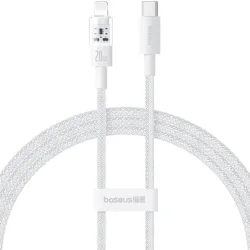 Cavo Dati e Ricarica USB-C - Lightning Baseus Gem, 20W, 1m, Bianco P10373001211-00