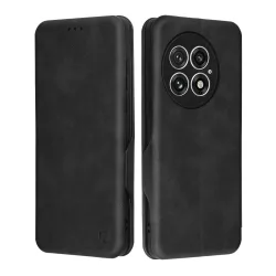 Custodia per OnePlus 13, Techsuit, Safe Wallet Plus, Nera