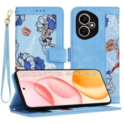 Custodia per Honor 400, Techsuit, FlipCraft, Blu