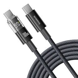 Cavo Dati e Ricarica USB-C - USB-C Baseus Display 2, 100W, 2m, Nero P10382702121-01