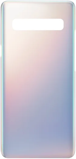 Copertura Batteria compatibile con Samsung Galaxy S10 5G G977, Argento