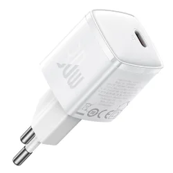 Caricabatterie Rete Baseus Cube Pro, 30W, 3A, 1 x USB-C, Bianco CCXF000302