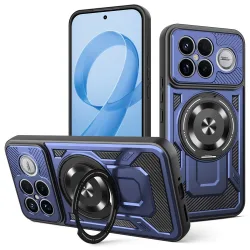 Custodia per Xiaomi Poco F8 Ultra, Techsuit, RuggedCam, Blu