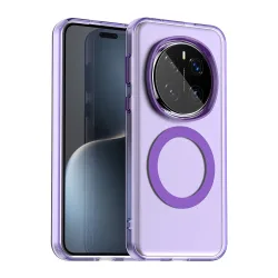 Custodia MagSafe per Honor Magic7 Pro, Techsuit, CandyCase, Viola