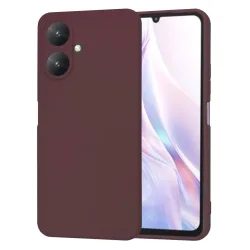 Custodia per Xiaomi Redmi 13C 5G, Techsuit, SoftFlex, Vinaccia