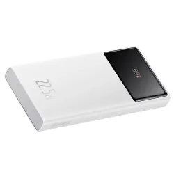 Batteria Esterna Baseus Star Lord, 10000mAh, 22.5W, QC + PD, 1 x USB-C - 2 x USB-A, Bianca PPXJ100002