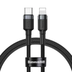 Cavo Dati e Ricarica USB-C - Lightning Baseus Cafule, 18W, 1m, Grigio CATLKLF-G1
