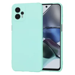 Custodia per Motorola Moto G23, Techsuit, SoftFlex, Turchese