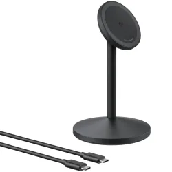 Caricabatterie Wireless Anker MagGo Stand, 15W, 1.67A, Nero A25X1H11