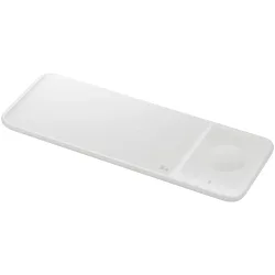 Caricatore Rete Wireless Samsung Trio, 9W, 1A, Bianco EP-P6300TWEGEU