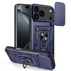 Custodia per Apple iPhone 17 Pro Max, Techsuit, CamShield, Blu