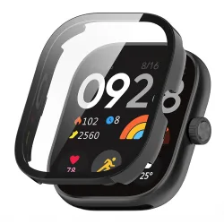 Custodia Techsuit Defense360 Pro per Xiaomi Redmi Watch 4, Nera