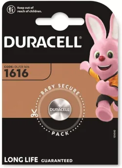 Batteria Duracell, CR1616