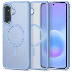 Custodia MagSafe per Samsung Galaxy A57 5G, Tech-Protect, Magmat, Blu Opaco