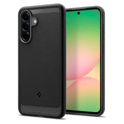 Custodia per Samsung Galaxy A56 A566, Spigen, Rugged Armor, Nera ACS09225