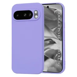 Custodia per Google Pixel 10 Pro XL, Techsuit, SoftFlex, Lilla Chiaro