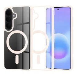 Custodia MagSafe per Samsung Galaxy A57 5G, Techsuit, Pro, Rosa