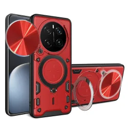Custodia per Honor Magic7 Pro, Techsuit, CamGuard Pro, Rossa