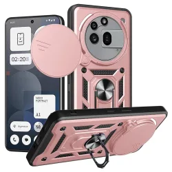 Custodia per Nothing Phone (3a) Pro, Techsuit, CamShield, Rosa