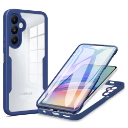 Custodia per Samsung Galaxy A15 5G A156 / A15 A155, Techsuit, ColorVerse 360, Blu