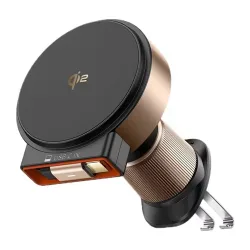 Caricabatterie Auto Wireless McDodo CH-0091, 15W, 1.67A, Dorato
