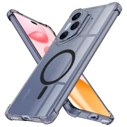Custodia MagSafe per Honor 400 Pro, Techsuit, Shockproof Clear, Fumè