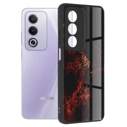 Custodia per Oppo A80, Techsuit, Glaze, Rossa