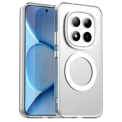 Custodia MagSafe per Xiaomi Poco M8 Pro / Redmi Note 15 Pro+ 5G, Techsuit, CandyCase, Bianca