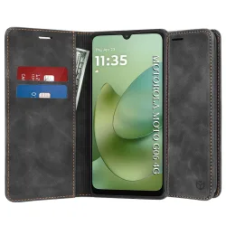 Custodia per Motorola Moto G06, Techsuit, Confy, Nera