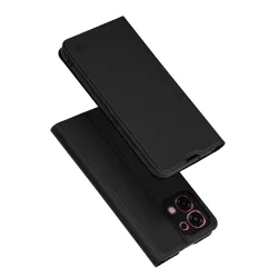 Custodia per Oppo A6 Pro 5G / A6 Pro 4G, Techsuit, Magskin Book, Nera