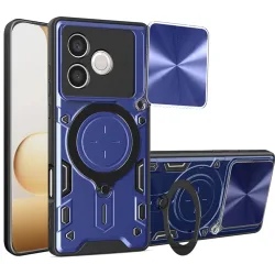 Custodia per Honor 600 Lite, Techsuit, CamGuard Pro, Blu