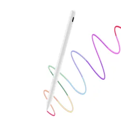 Touch Pen Techsuit AX10 per Apple iPad, Versione Attiva, Bianco