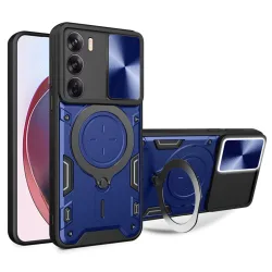 Custodia per Oppo Reno12 Pro, Techsuit, CamGuard Pro, Blu