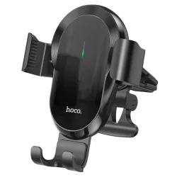 Caricabatterie Auto Wireless HOCO CA105, 15W, 1.67A, Nero