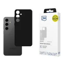 Custodia per Samsung Galaxy S24 FE S721, 3MK, Silicone, Nera