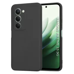 Custodia per Xiaomi Redmi 15 5G / 15 4G, Techsuit, SoftFlex, Nera