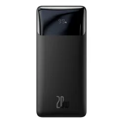 Batteria Esterna Baseus Bipow, 20000mAh, 20W, QC + PD, 1 x USB-C - 2 x USB-A, Nera PPBD050501