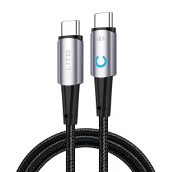Cavo Dati e Ricarica USB-C - USB-C Lito LD10CC, 60W, 1m, Nero