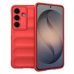Custodia per Samsung Galaxy S26 S942, Techsuit, Magic Shield, Rossa