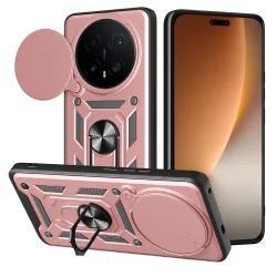 Custodia per Honor Magic8 Pro, Techsuit, CamShield, Rosa Dorato