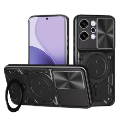 Custodia per Oppo Reno14 Pro, Techsuit, CamGuard Pro, Nera
