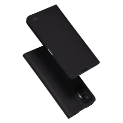 Custodia per Xiaomi Redmi Note 10 Pro Max / Note 10 Pro, Techsuit, Magskin Book, Nera