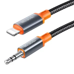 Cavo Audio Lightning - 3.5mm McDodo CA-0890, 1.8m, Nero