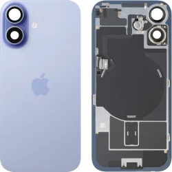 Copertura Batteria Apple iPhone 17, Blu (Mist Blue), Swap Premium