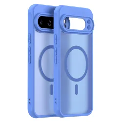 Custodia MagSafe per Google Pixel 10 Pro, Techsuit, HaloFrost II, Blu